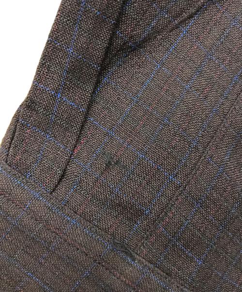 COMME des GARCONS HOMME（コムデギャルソン オム）COMME des GARCONS HOMME (コムデギャルソン オム) 90'S オーバーサイズチェックシャツ ブラウン サイズ:表記無しの古着・服飾アイテム