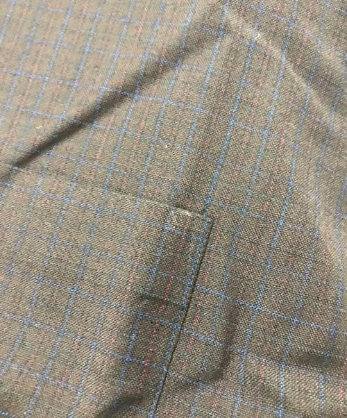COMME des GARCONS HOMME（コムデギャルソン オム）COMME des GARCONS HOMME (コムデギャルソン オム) 90'S オーバーサイズチェックシャツ ブラウン サイズ:表記無しの古着・服飾アイテム
