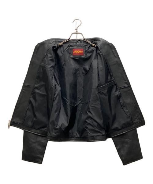 mutimer（ミューティマー）Mutimer (ミューティマー) レザージャケット ブラック サイズ:Sの古着・服飾アイテム