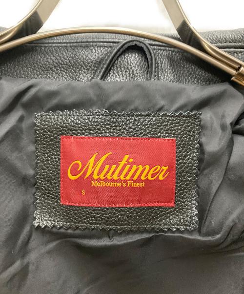 mutimer（ミューティマー）Mutimer (ミューティマー) レザージャケット ブラック サイズ:Sの古着・服飾アイテム