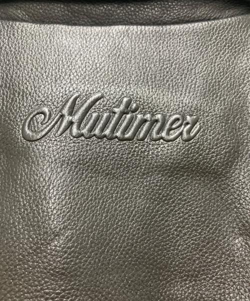 mutimer（ミューティマー）Mutimer (ミューティマー) レザージャケット ブラック サイズ:Sの古着・服飾アイテム