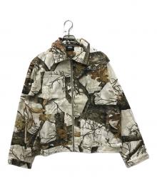 Cold culture（コールドカルチャー）の古着「WORKZIPJACKET REALTREE」｜ベージュ