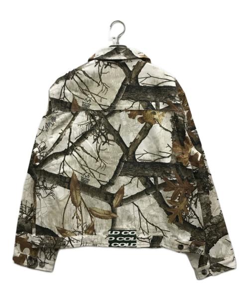 Cold culture（コールドカルチャー）Cold culture (コールドカルチャー) WORKZIPJACKET REALTREE ベージュ サイズ:Sの古着・服飾アイテム