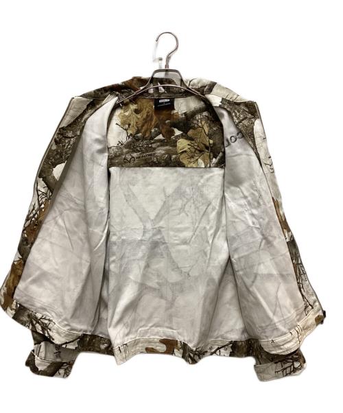 Cold culture（コールドカルチャー）Cold culture (コールドカルチャー) WORKZIPJACKET REALTREE ベージュ サイズ:Sの古着・服飾アイテム