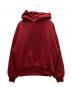VELOUR GARMENTS（ベロア・ガーメンツ）の古着「1000 GSM 'Dark Red' Double Hoodie」｜レッド