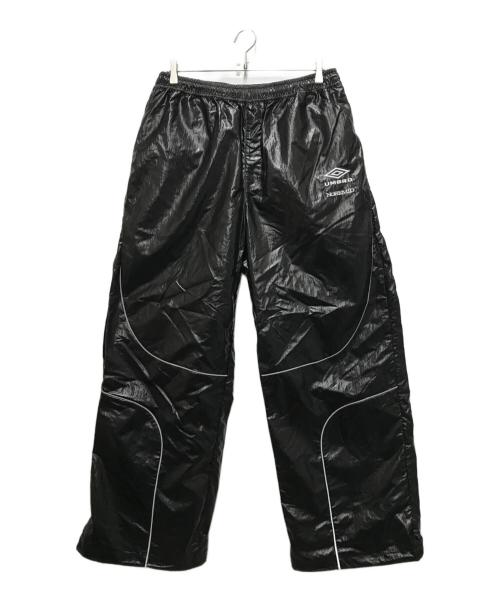 Noremid（ノーリミッド）Noremid (ノーリミッド) UMBRO (アンブロ) REFLECTIVE NYLON PANTS ブラック サイズ:Lの古着・服飾アイテム