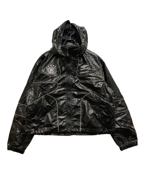 Noremid（ノーリミッド）NOREMID (ノーリミッド) UMBRO (アンブロ) REFLECTIVE NYLON JACKET ブラック サイズ:Lの古着・服飾アイテム