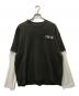 FEINICKÖ（フェイニコ）の古着「ヴィンテージ加工レイヤードTee」｜カーキ