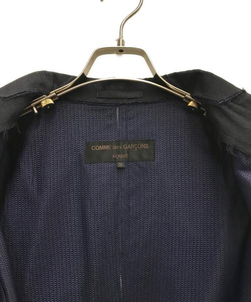 COMME des GARCONS HOMME（コムデギャルソン オム）COMME des GARCONS HOMME (コムデギャルソン オム) 再構築3Bジャケット ネイビー サイズ:Mの古着・服飾アイテム
