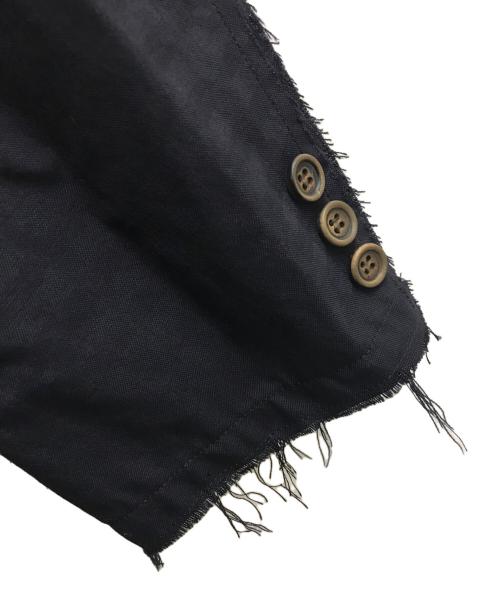 COMME des GARCONS HOMME（コムデギャルソン オム）COMME des GARCONS HOMME (コムデギャルソン オム) 再構築3Bジャケット ネイビー サイズ:Mの古着・服飾アイテム
