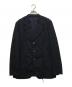 COMME des GARCONS HOMME（コムデギャルソン オム）の古着「再構築3Bジャケット」｜ネイビー