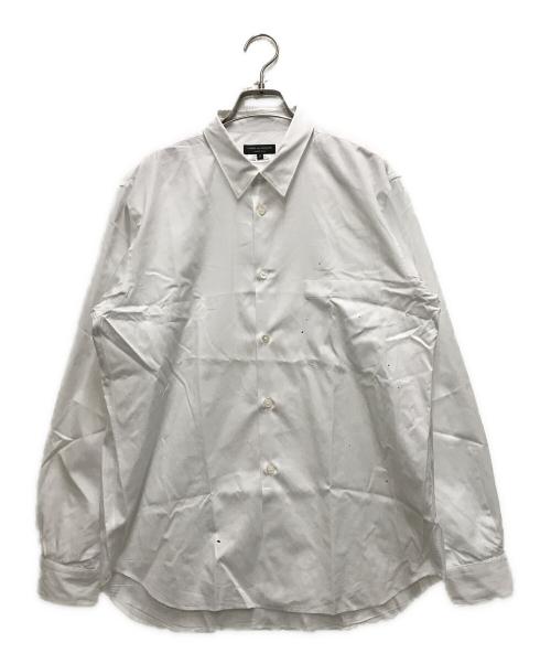 COMME des GARCONS HOMME PLUS（コムデギャルソンオムプリュス）COMME des GARCONS HOMME PLUS (コムデギャルソンオムプリュス) Classic L/S Shirt ホワイト サイズ:Mの古着・服飾アイテム