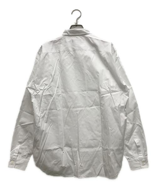 COMME des GARCONS HOMME PLUS（コムデギャルソンオムプリュス）COMME des GARCONS HOMME PLUS (コムデギャルソンオムプリュス) Classic L/S Shirt ホワイト サイズ:Mの古着・服飾アイテム