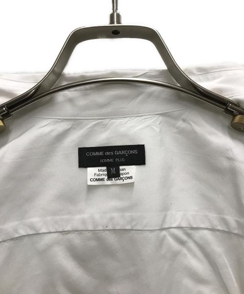 COMME des GARCONS HOMME PLUS（コムデギャルソンオムプリュス）COMME des GARCONS HOMME PLUS (コムデギャルソンオムプリュス) Classic L/S Shirt ホワイト サイズ:Mの古着・服飾アイテム
