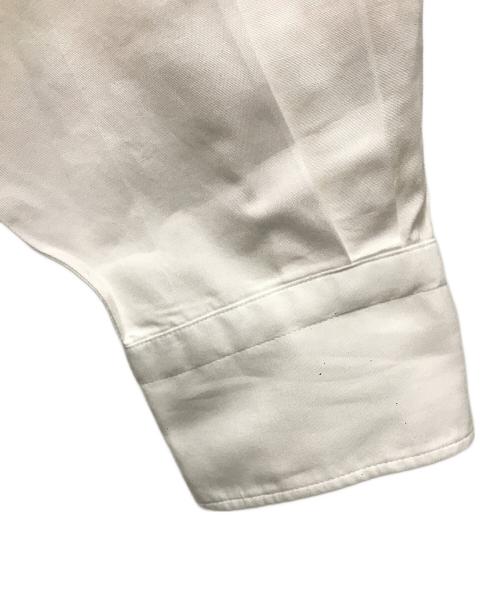 COMME des GARCONS HOMME（コムデギャルソン オム）COMME des GARCONS HOMME (コムデギャルソン オム) 80's オープンカラーシャツ ホワイト サイズ:FREEの古着・服飾アイテム