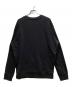 MAISON KITSUNE (メゾンキツネ) ダブルフォックスヘッド パッチ クラシック スウェットシャツ ブラック サイズ:L：8000円