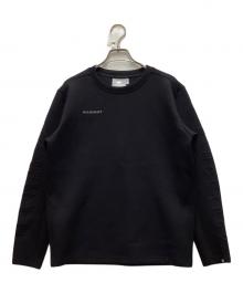 MAMMUT（マムート）の古着「Dyno 2.0 ML Crew Neck AF」｜ブラック