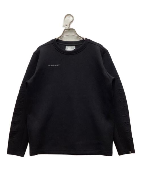 MAMMUT（マムート）MAMMUT (マムート) Dyno 2.0 ML Crew Neck AF ブラック サイズ:Mの古着・服飾アイテム