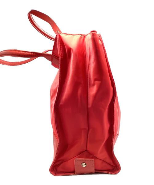 TORY BURCH（トリーバーチ）TORY BURCH (トリーバーチ) トートバッグ レッドの古着・服飾アイテム