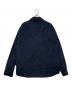 MAISON KITSUNE (メゾンキツネ) ZIPPED OVERSHIRT ネイビー サイズ:M：16000円