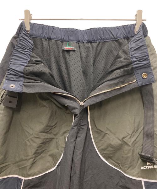 NON TOKYO（ノントーキョー）NON TOKYO (ノントーキョー) SWITCHING NYLON PANTS ブラック×グレー サイズ:1の古着・服飾アイテム