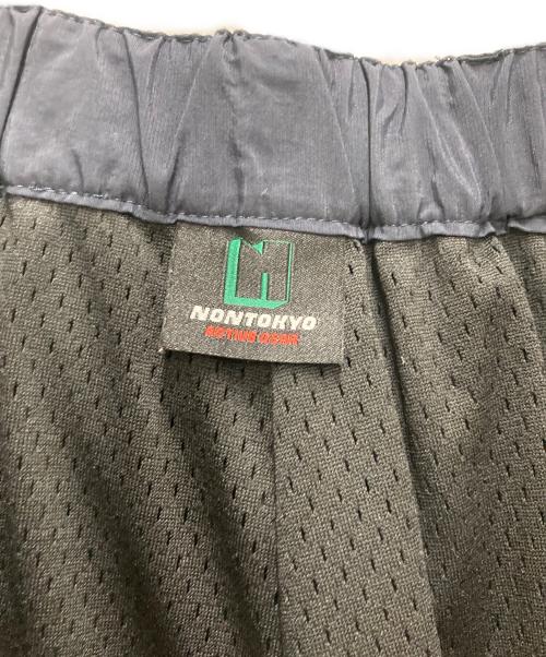 NON TOKYO（ノントーキョー）NON TOKYO (ノントーキョー) SWITCHING NYLON PANTS ブラック×グレー サイズ:1の古着・服飾アイテム