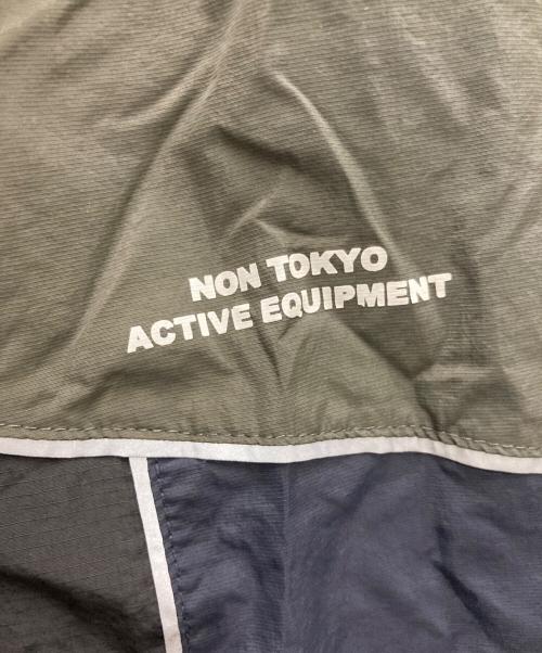 NON TOKYO（ノントーキョー）NON TOKYO (ノントーキョー) SWITCHING NYLON PANTS ブラック×グレー サイズ:1の古着・服飾アイテム