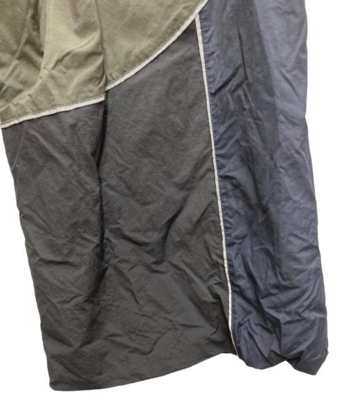 NON TOKYO（ノントーキョー）NON TOKYO (ノントーキョー) SWITCHING NYLON PANTS ブラック×グレー サイズ:1の古着・服飾アイテム
