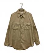big macビッグマック）の古着「70'S ワークシャツ」｜ベージュ