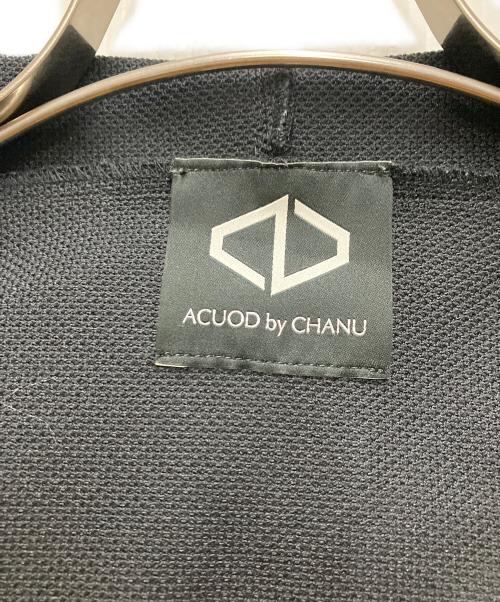 ACUOD by CHANU（アクオド バイ チャヌ）ACUOD by CHANU (アクオド バイ チャヌ) ハトメアーマージップフーディ ブラック サイズ:不明の古着・服飾アイテム