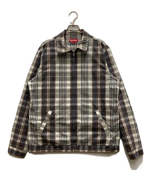 SUPREME（シュプリーム）Supreme (シュプリーム) スイングトップ グレー×ネイビー サイズ:Lの古着・服飾アイテム