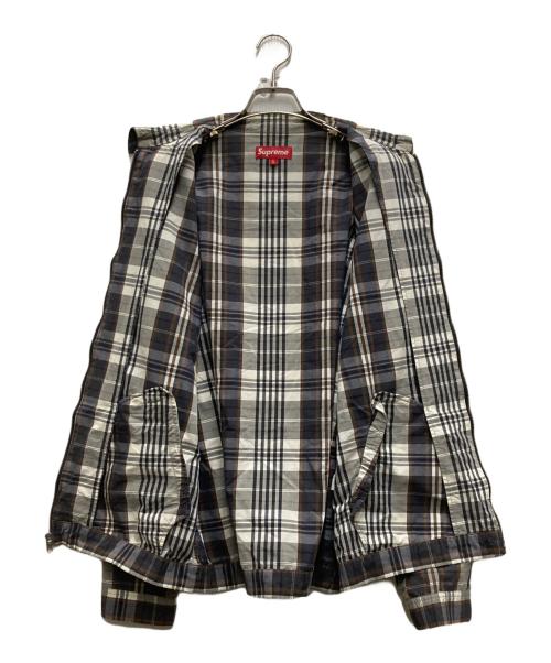 SUPREME（シュプリーム）Supreme (シュプリーム) スイングトップ グレー×ネイビー サイズ:Lの古着・服飾アイテム