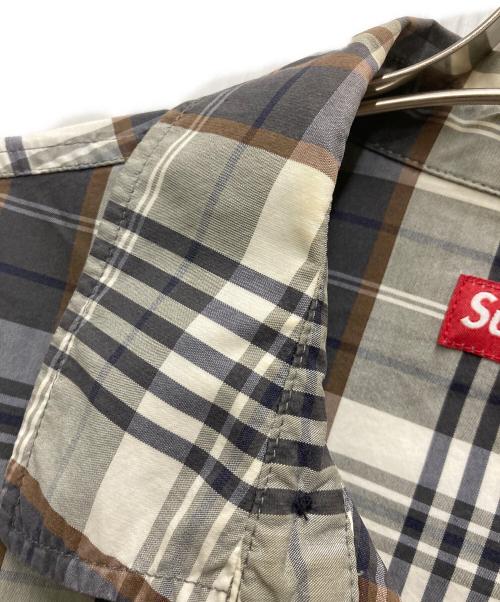 SUPREME（シュプリーム）Supreme (シュプリーム) スイングトップ グレー×ネイビー サイズ:Lの古着・服飾アイテム