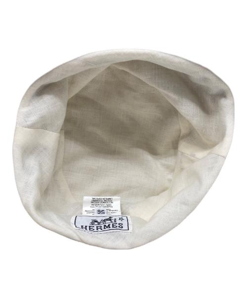 HERMES（エルメス）HERMES (エルメス) MOTSCH バケットハット ベージュ サイズ:56の古着・服飾アイテム