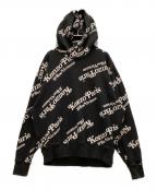 KENZOケンゾー）の古着「VERDY OVERSIZE HOODIE」｜ブラック