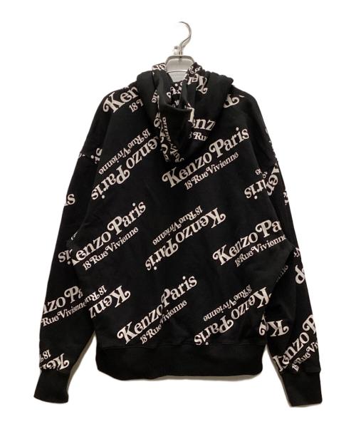 KENZO（ケンゾー）KENZO (ケンゾー) VERDY OVERSIZE HOODIE ブラック サイズ:Lの古着・服飾アイテム