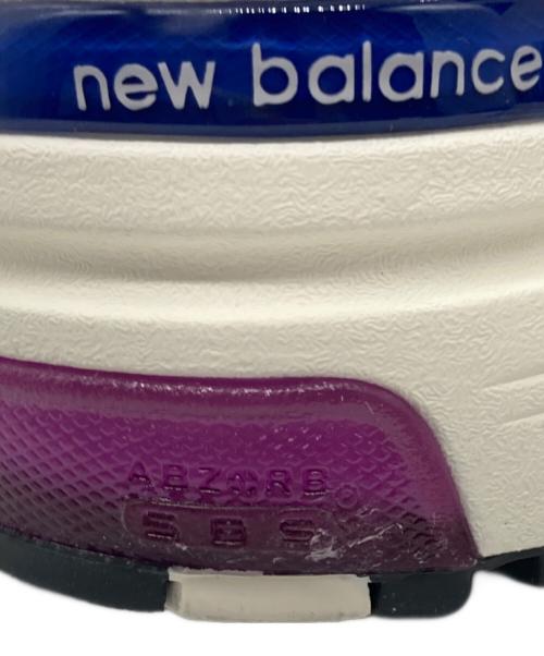 NEW BALANCE（ニューバランス）NEW BALANCE (ニューバランス) Made in USA 992 ローカットスニーカー ホワイト×ブルー サイズ:28cmの古着・服飾アイテム