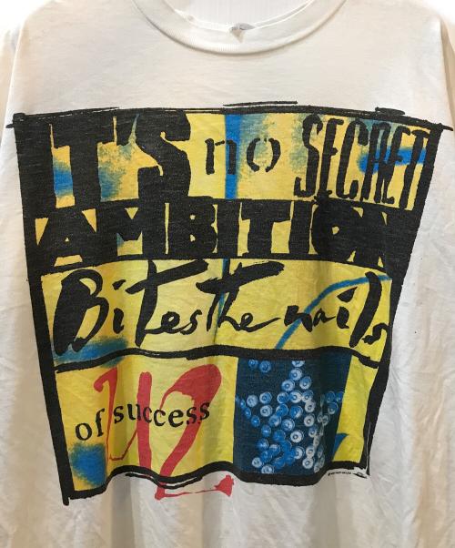 U2（ユーツー）U2 (ユーツー) 90's バンドTシャツ ホワイト サイズ:XLの古着・服飾アイテム