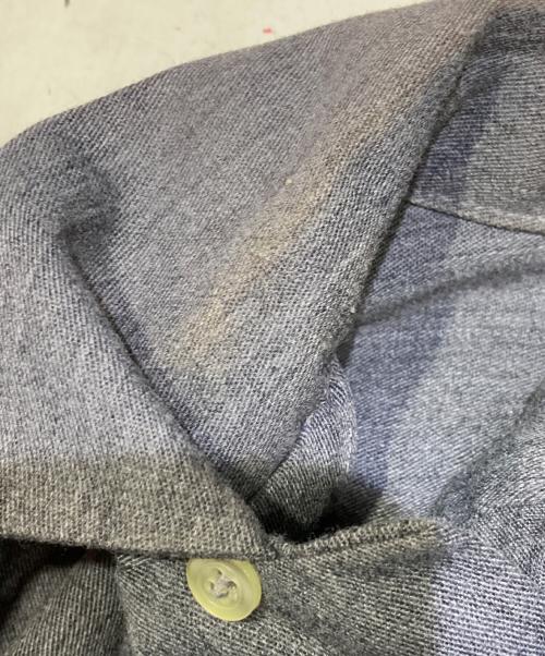 stussy（ステューシー）stussy (ステューシー) 90’sオープンカラーシャツ グレー サイズ:Sの古着・服飾アイテム