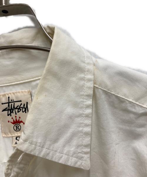 stussy（ステューシー）stussy (ステューシー) 90’s L/Sシャツ ホワイト サイズ:Ｓの古着・服飾アイテム