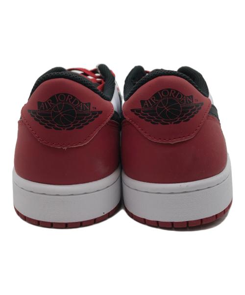 NIKE（ナイキ）NIKE (ナイキ) Air Jordan 1 Low ホワイト×レッド サイズ:27 未使用品の古着・服飾アイテム