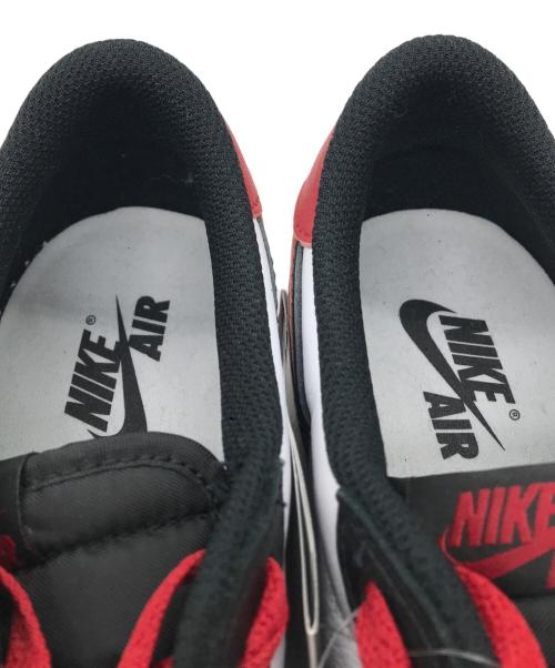 NIKE（ナイキ）NIKE (ナイキ) Air Jordan 1 Low ホワイト×レッド サイズ:27 未使用品の古着・服飾アイテム