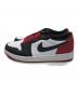 NIKE (ナイキ) Air Jordan 1 Low ホワイト×レッド サイズ:27 未使用品：8000円