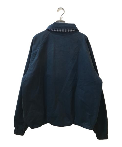 Diaspora Skateboards（ディアスポラスケートボードズ）Diaspora skateboards (ディアスポラスケートボードズ) Utility Harrington Jacket ネイビー サイズ:Lの古着・服飾アイテム