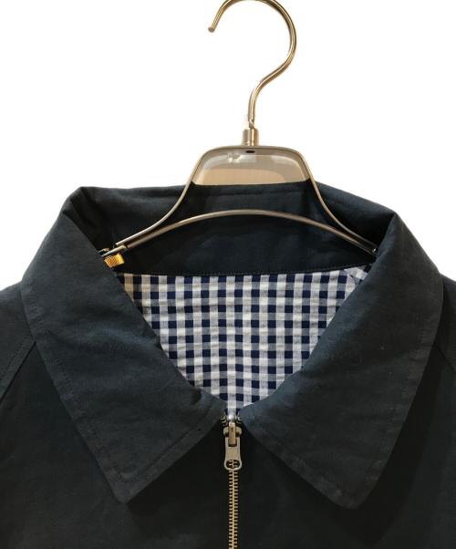 Diaspora Skateboards（ディアスポラスケートボードズ）Diaspora skateboards (ディアスポラスケートボードズ) Utility Harrington Jacket ネイビー サイズ:Lの古着・服飾アイテム