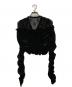 PRANK PROJECT（プランクプロジェクト）の古着「Lace Gathered Top」｜ブラック