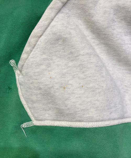 SAINT MICHAEL（セントマイケル）SAINT MICHAEL (セントマイケル) 22SS HOODIE FELT GREEN グリーン サイズ:Lの古着・服飾アイテム