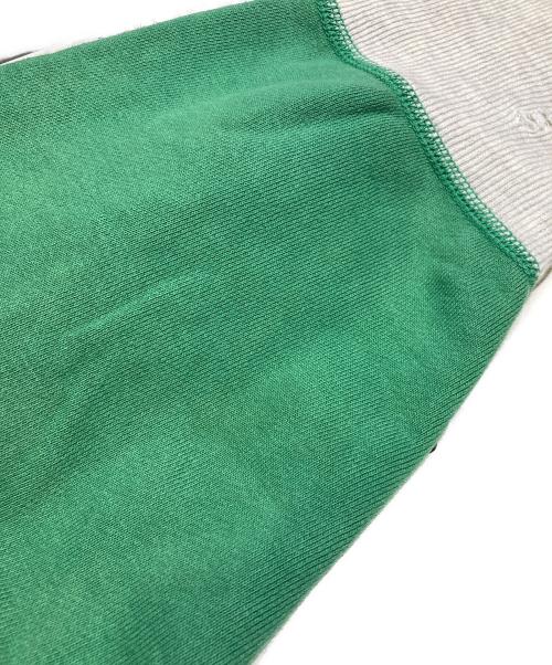 SAINT MICHAEL（セントマイケル）SAINT MICHAEL (セントマイケル) 22SS HOODIE FELT GREEN グリーン サイズ:Lの古着・服飾アイテム