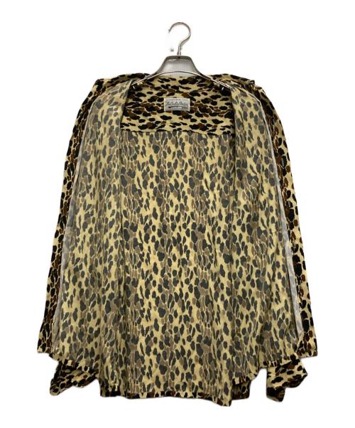 WACKO MARIA（ワコマリア）WACKO MARIA (ワコマリア) LEOPARD HAWAIIAN SHIRT ベージュ サイズ:Mの古着・服飾アイテム