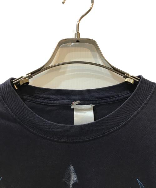 HARLEY-DAVIDSON（ハーレーダビッドソン）HARLEY-DAVIDSON (ハーレーダビッドソン) 00'S ブルーフレイム L/S TEE ネイビー サイズ:XLの古着・服飾アイテム